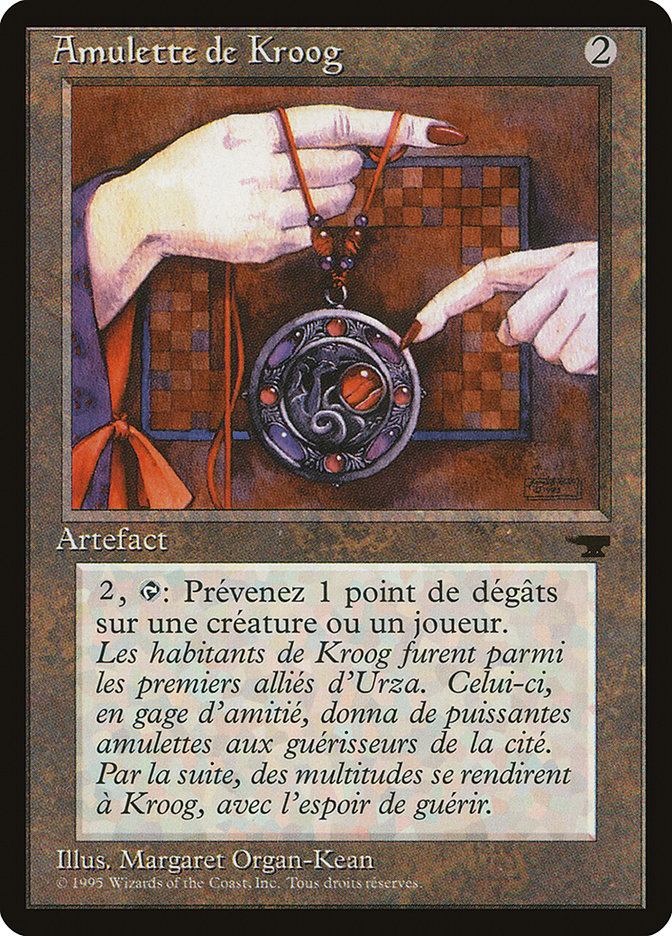 Amulet of Kroog (French) - "Amulette de Kroog" [Renaissance] | Chromatic Games