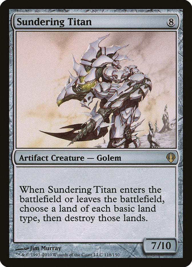 Sundering Titan [Archenemy] | Chromatic Games