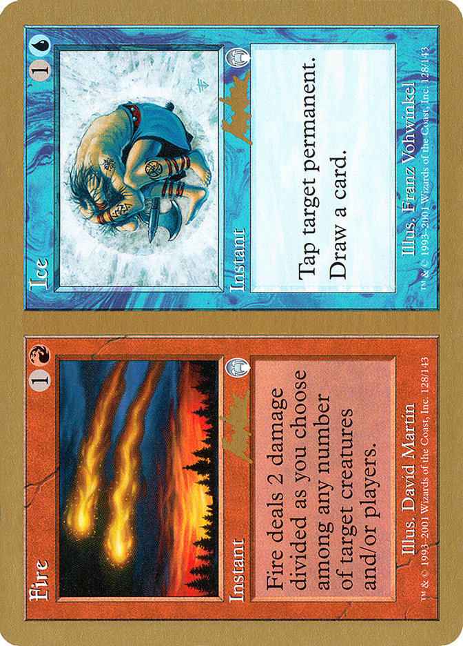 Fire // Ice (Brian Kibler) [World Championship Decks 2002] | Chromatic Games