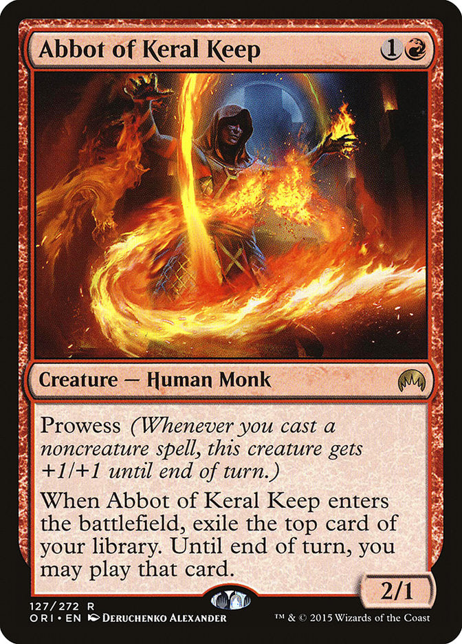 Abbot of Keral Keep [Magic Origins] | Chromatic Games