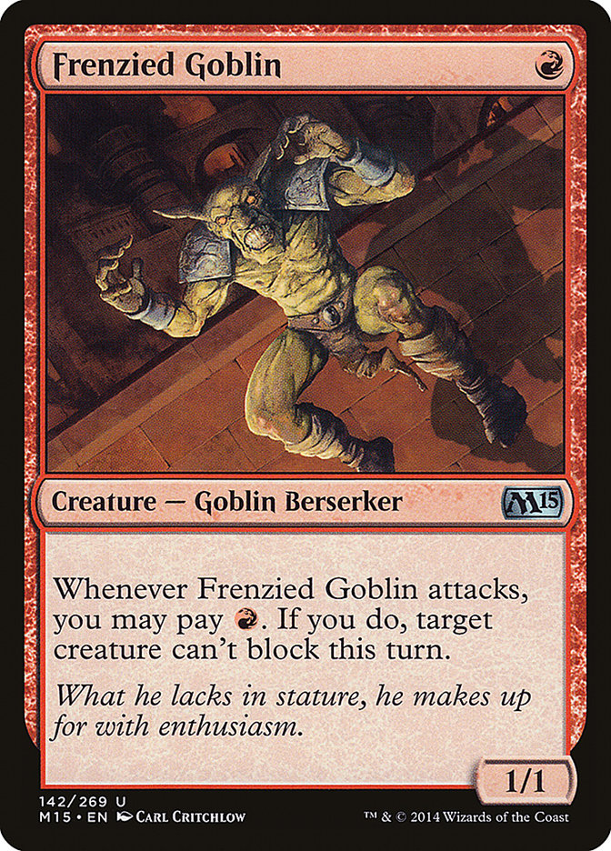 Frenzied Goblin [Magic 2015] | Chromatic Games