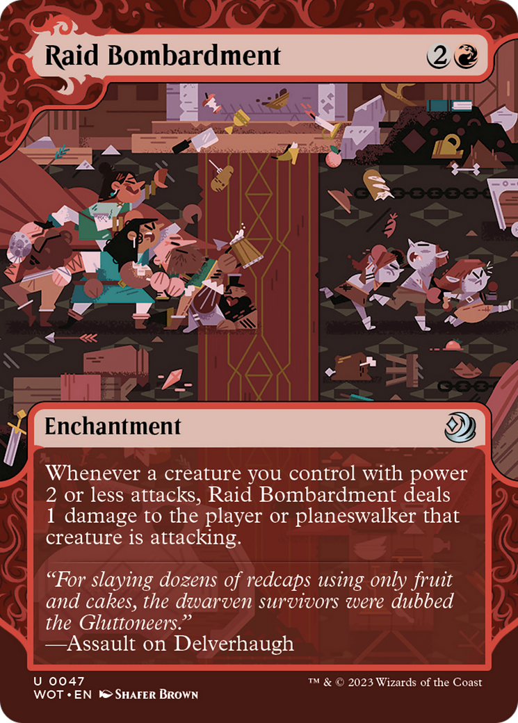 Raid Bombardment [Wilds of Eldraine: Enchanting Tales] | Chromatic Games