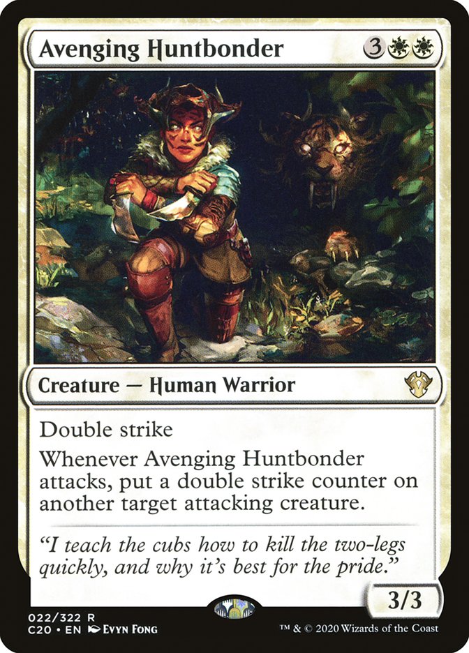 Avenging Huntbonder [Commander 2020] | Chromatic Games