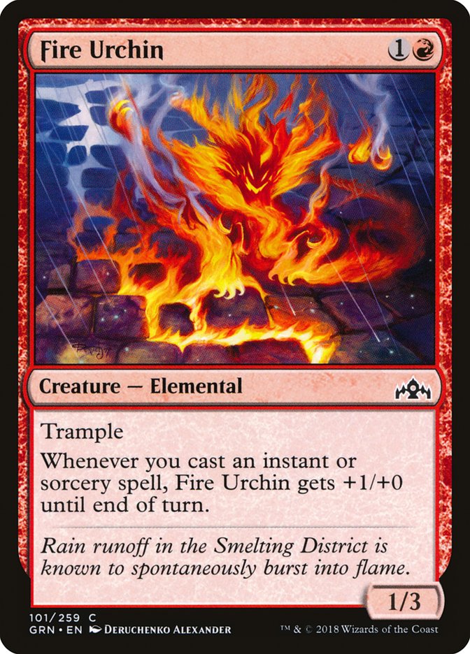 Fire Urchin [Guilds of Ravnica] | Chromatic Games