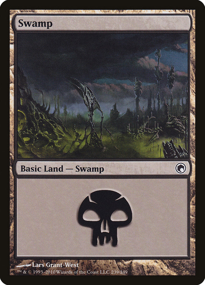 Swamp (239) [Scars of Mirrodin] | Chromatic Games