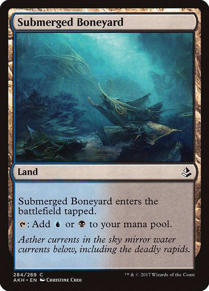 Submerged Boneyard [Amonkhet] | Chromatic Games