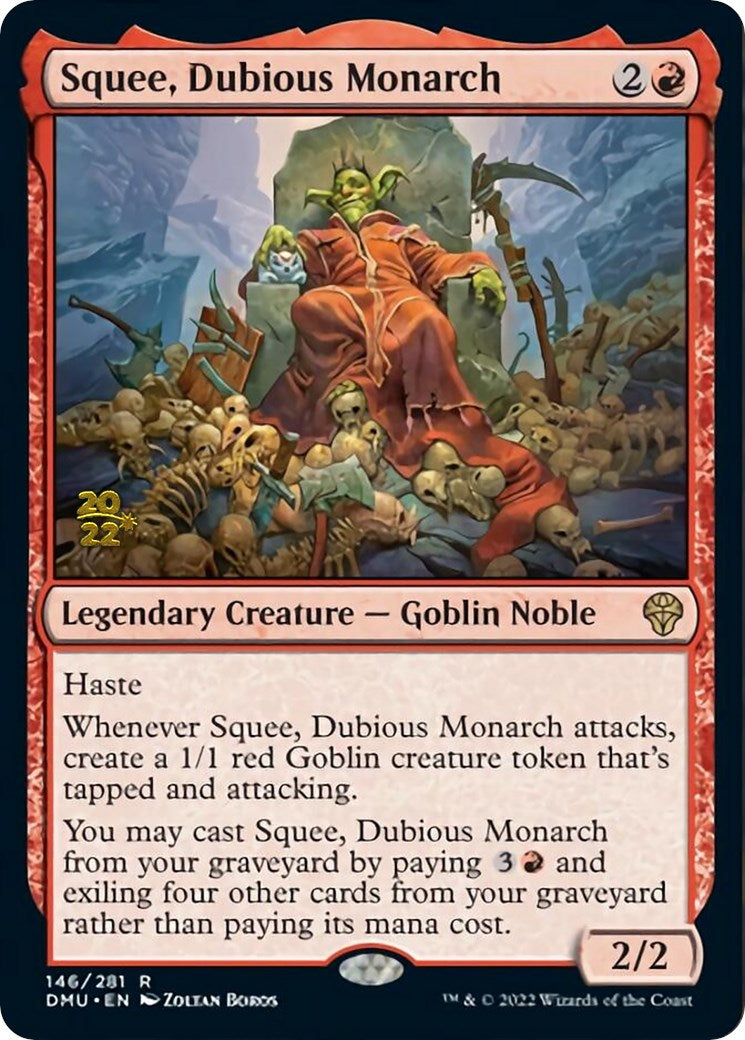 Squee, Dubious Monarch [Dominaria United Prerelease Promos] | Chromatic Games