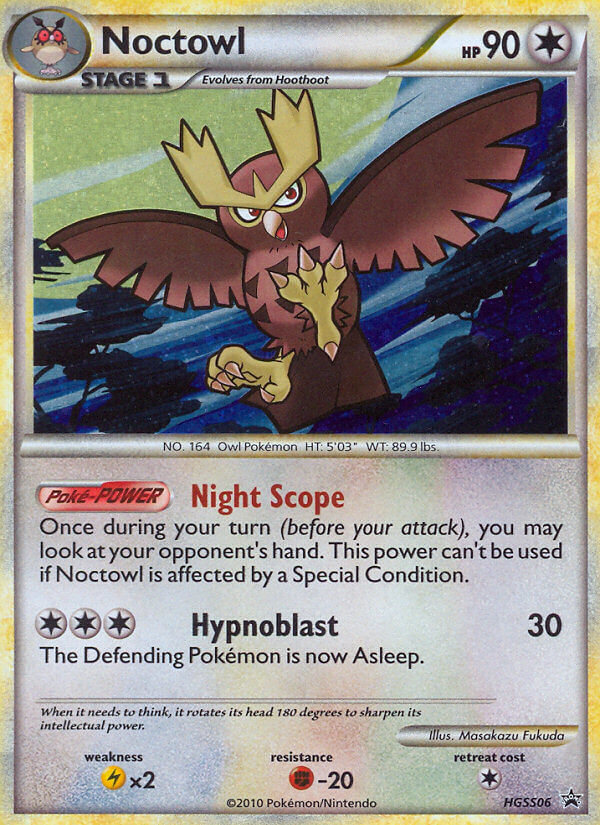 Noctowl [HGSS Black Star Promos] | Chromatic Games