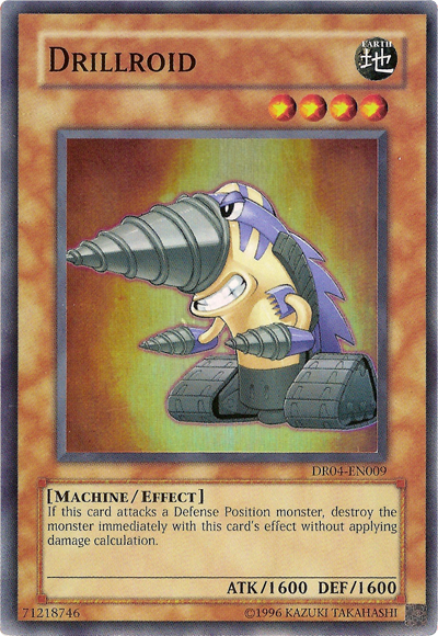 Drillroid [DR04-EN009] Super Rare | Chromatic Games