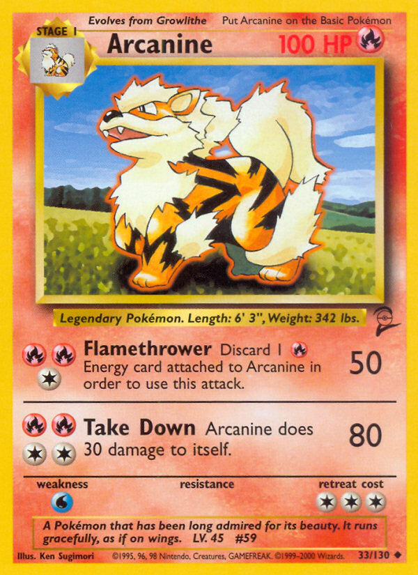 Arcanine [Base Set 2] | Chromatic Games