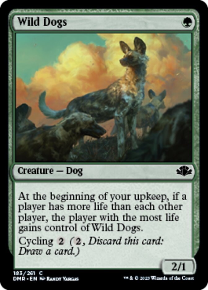 Wild Dogs [Dominaria Remastered] | Chromatic Games