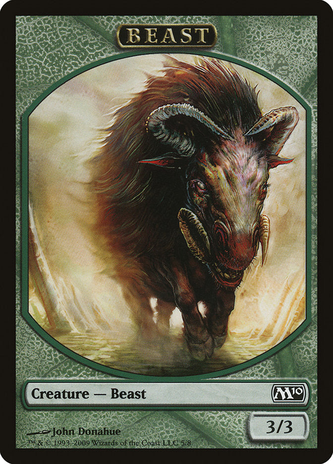 Beast Token [Magic 2010 Tokens] | Chromatic Games