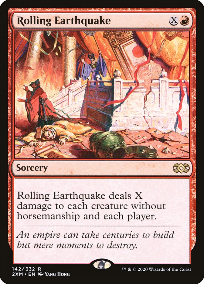 Rolling Earthquake [Double Masters] | Chromatic Games