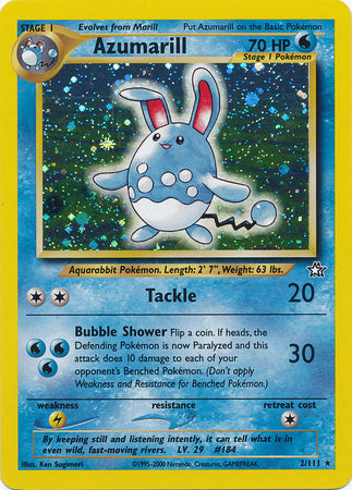 Azumarill [Neo Genesis] | Chromatic Games