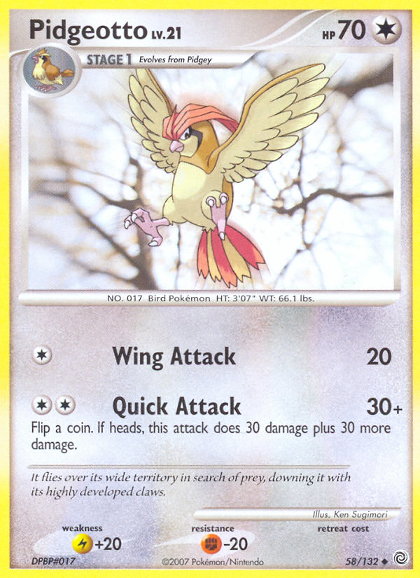 Pidgeotto [Secret Wonders] | Chromatic Games