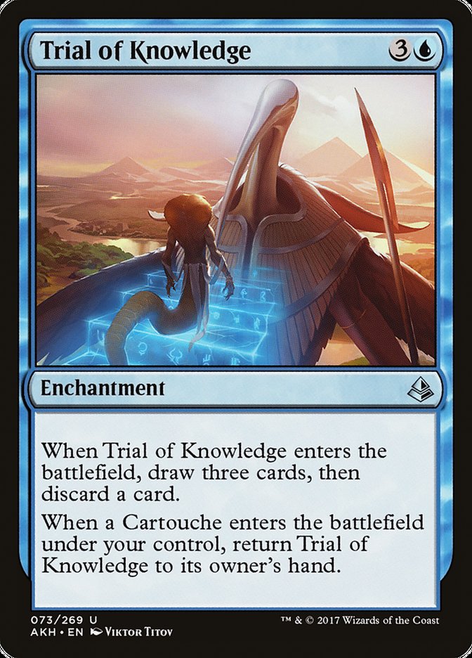 Trial of Knowledge [Amonkhet] | Chromatic Games