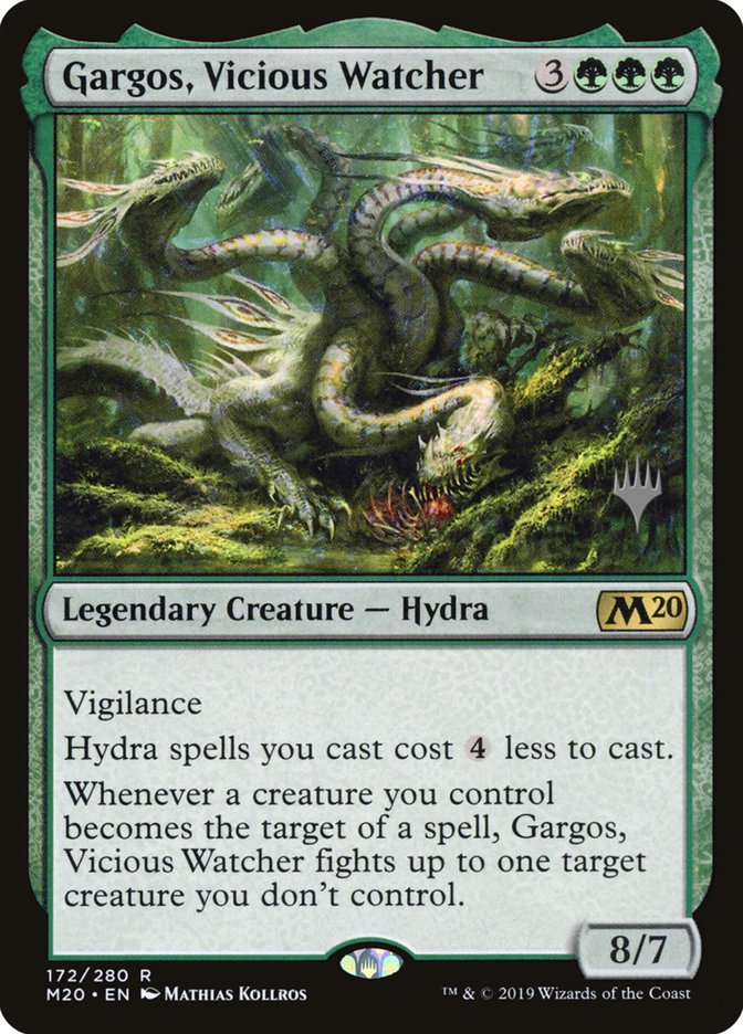 Gargos, Vicious Watcher (Promo Pack) [Core Set 2020 Promos] | Chromatic Games