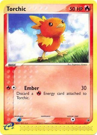 Torchic (017) (Non-Holo) [Nintendo: Black Star Promos] | Chromatic Games