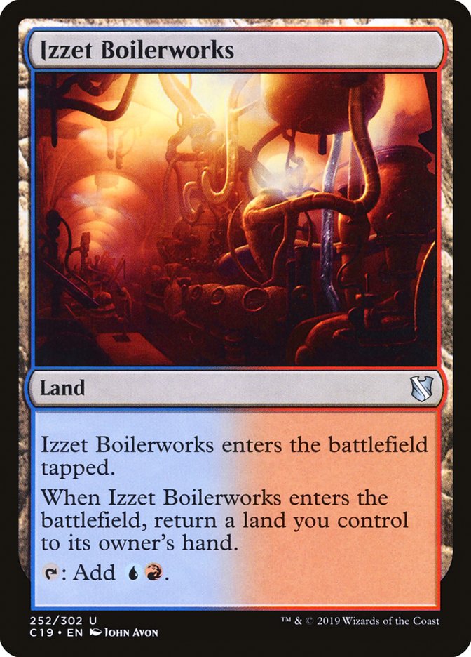 Izzet Boilerworks [Commander 2019] | Chromatic Games