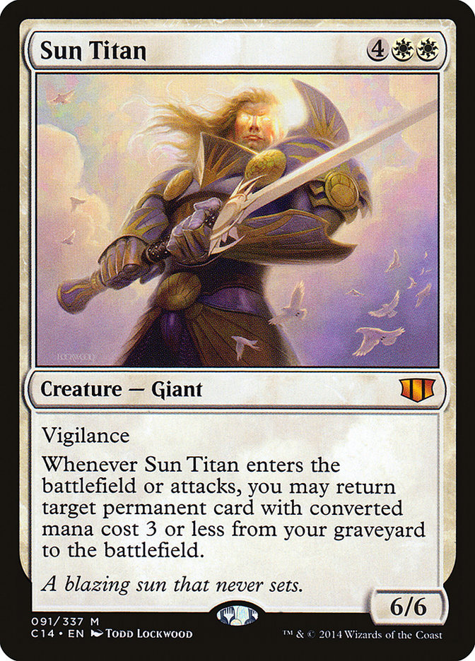 Sun Titan [Commander 2014] | Chromatic Games