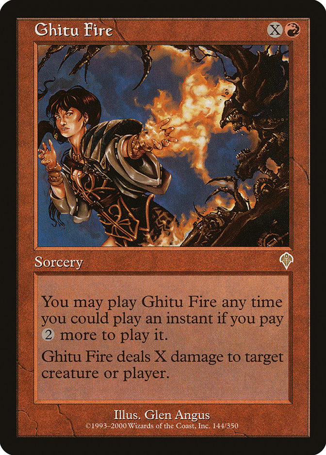 Ghitu Fire [Invasion] | Chromatic Games