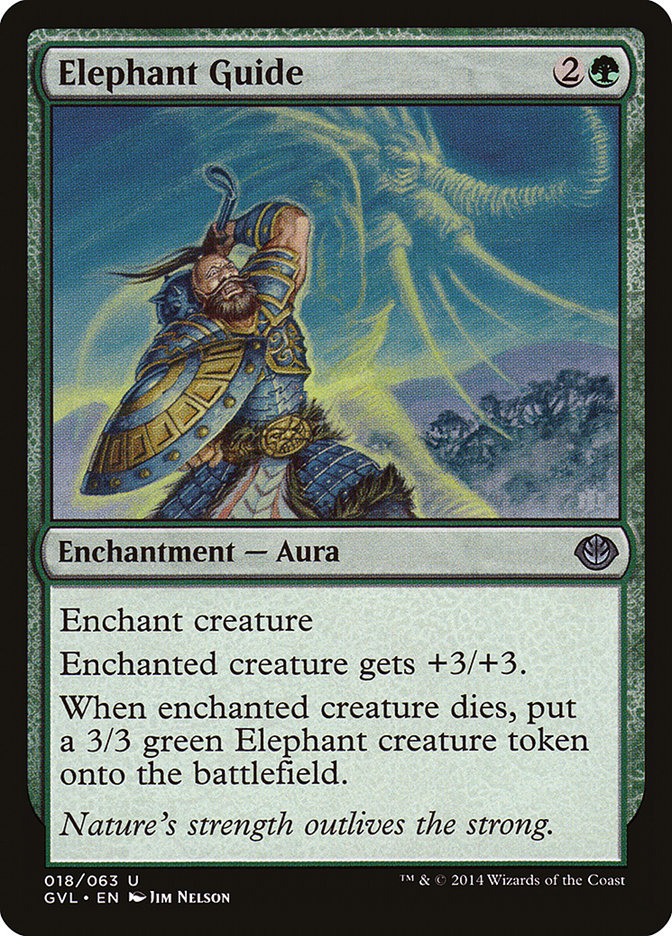 Elephant Guide (Garruk vs. Liliana) [Duel Decks Anthology] | Chromatic Games