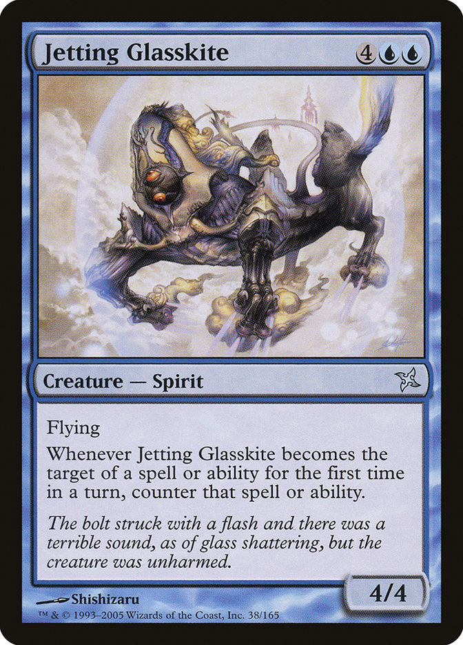 Jetting Glasskite [Betrayers of Kamigawa] | Chromatic Games