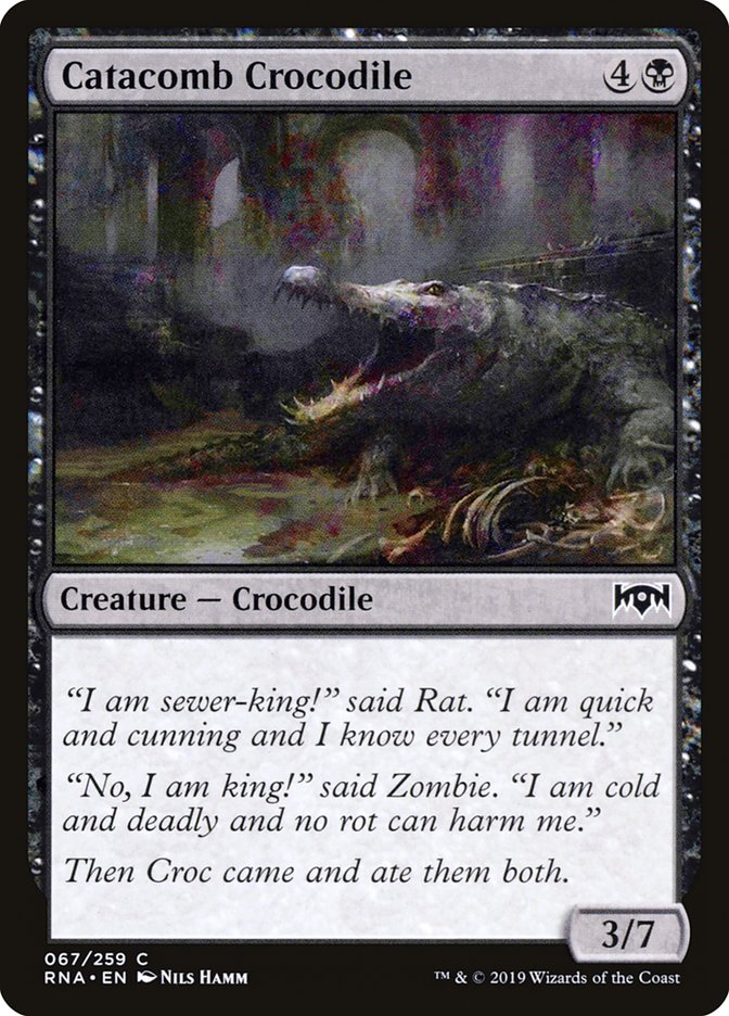 Catacomb Crocodile [Ravnica Allegiance] | Chromatic Games