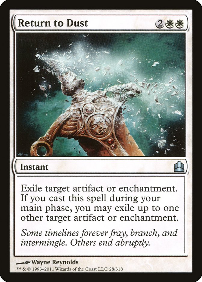 Return to Dust [Commander 2011] | Chromatic Games