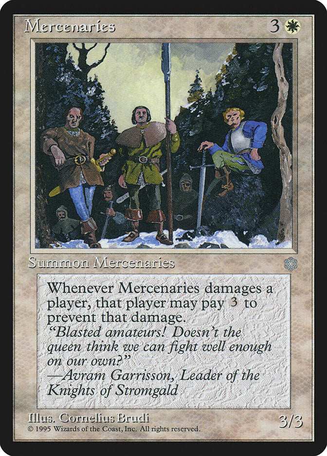 Mercenaries [Ice Age] | Chromatic Games