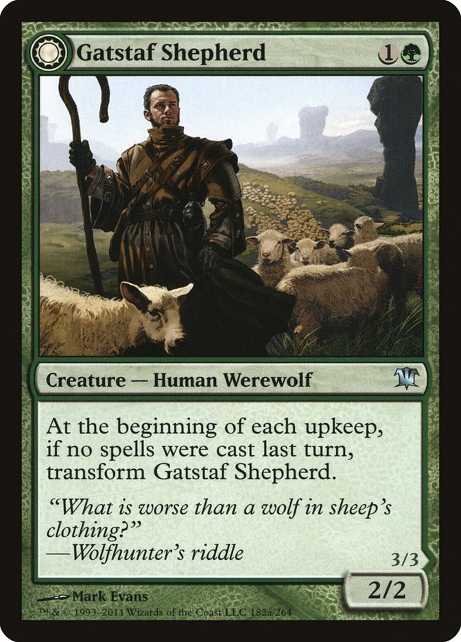 Gatstaf Shepherd // Gatstaf Howler [Innistrad] | Chromatic Games