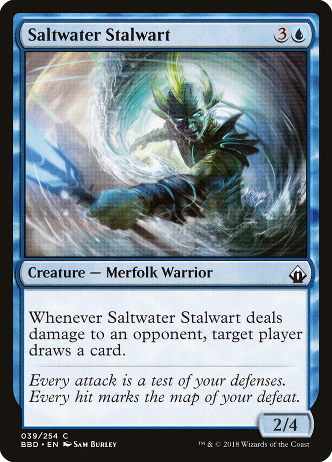 Saltwater Stalwart [Battlebond] | Chromatic Games