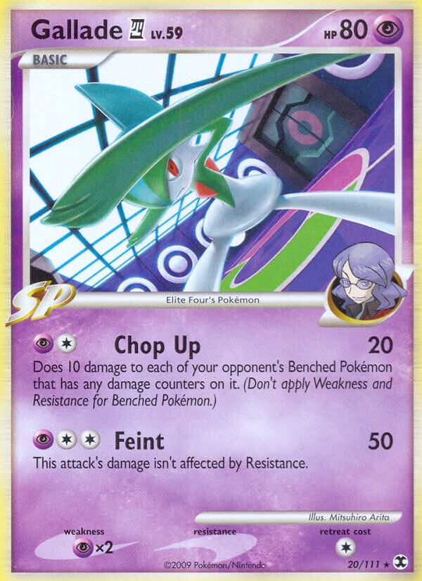 Gallade (DPPt Rising Rivals) [Theme Deck Exclusives] | Chromatic Games