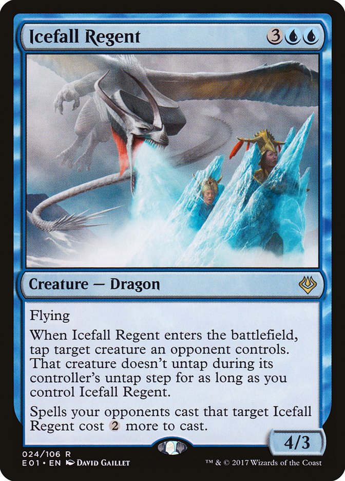 Icefall Regent [Archenemy: Nicol Bolas] | Chromatic Games