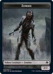 Zombie // Angel Double-Sided Token [Game Night: Free-for-All Tokens] | Chromatic Games