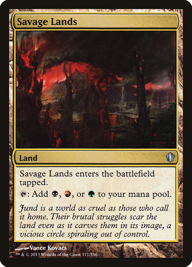 Savage Lands [Commander 2013] | Chromatic Games