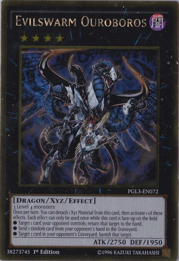 Evilswarm Ouroboros [PGL3-EN072] Gold Rare | Chromatic Games