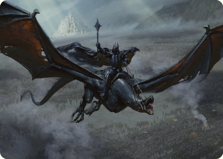 Lord of the Nazgul Art Card [The Lord of the Rings: Tales of Middle-earth Art Series] | Chromatic Games