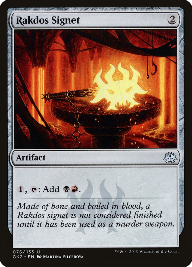 Rakdos Signet [Ravnica Allegiance Guild Kit] | Chromatic Games
