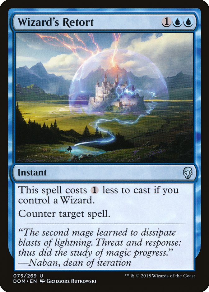 Wizard's Retort [Dominaria] | Chromatic Games