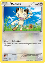 Meowth (106/149) [Black & White: Boundaries Crossed] | Chromatic Games