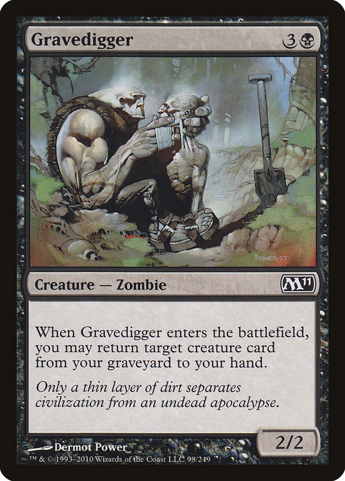 Gravedigger [Magic 2011] | Chromatic Games