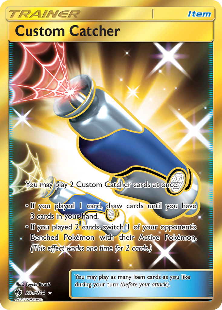 Custom Catcher (231/214) [Sun & Moon: Lost Thunder] | Chromatic Games