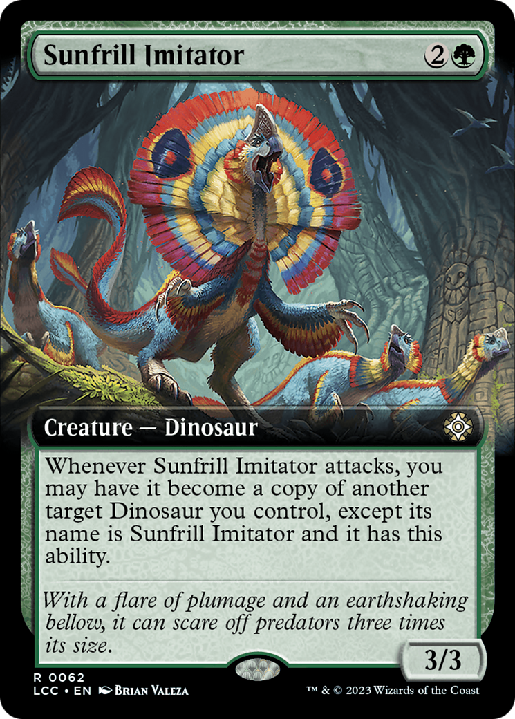 Sunfrill Imitator (Extended Art) [The Lost Caverns of Ixalan Commander] | Chromatic Games