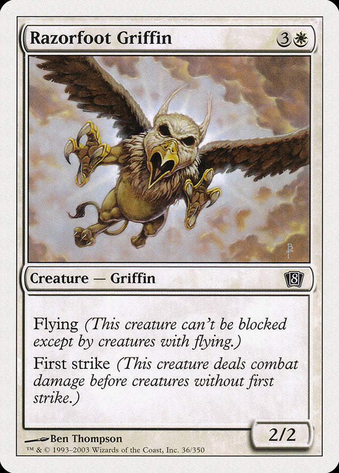 Razorfoot Griffin [Eighth Edition] | Chromatic Games