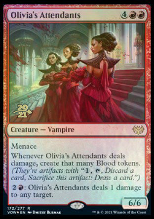 Olivia's Attendants [Innistrad: Crimson Vow Prerelease Promos] | Chromatic Games