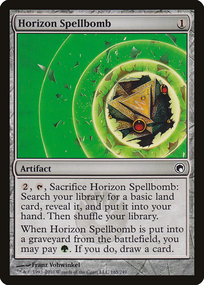 Horizon Spellbomb [Scars of Mirrodin] | Chromatic Games