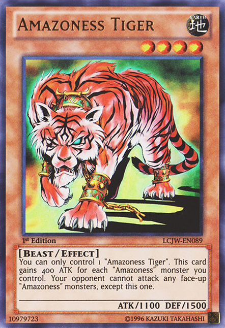 Amazoness Tiger [LCJW-EN089] Ultra Rare | Chromatic Games