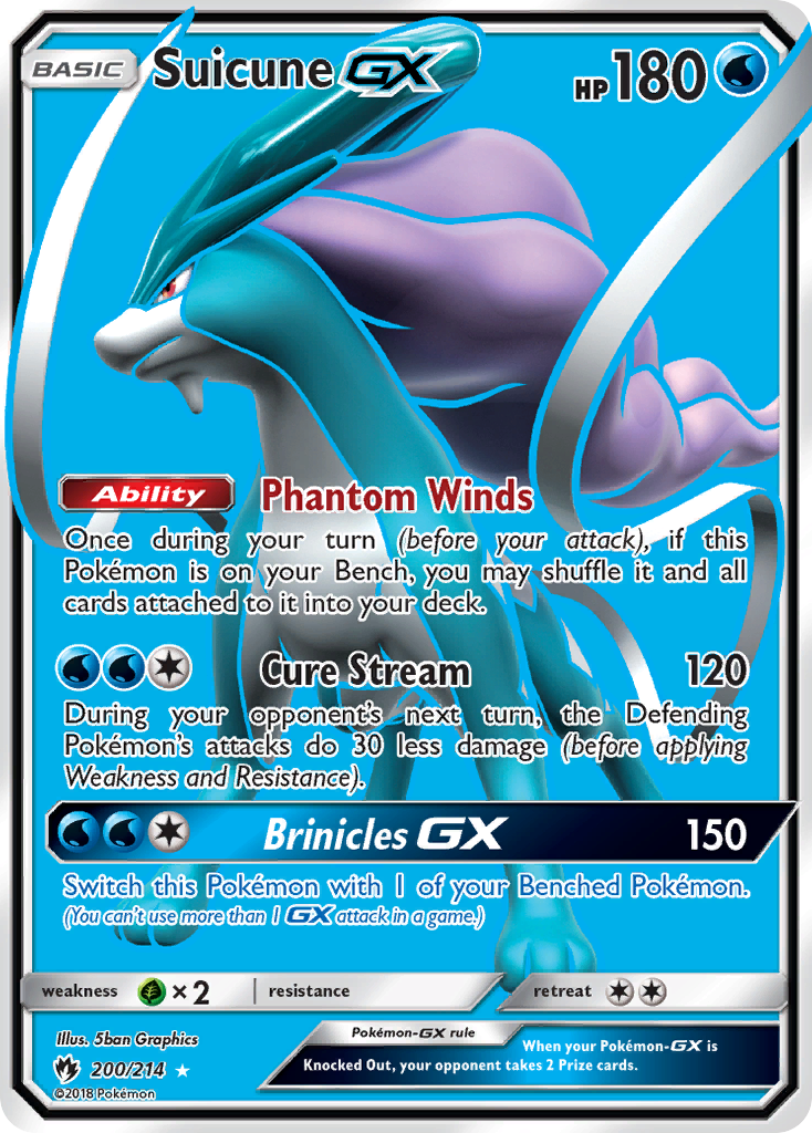 Suicune GX [Lost Thunder] | Chromatic Games