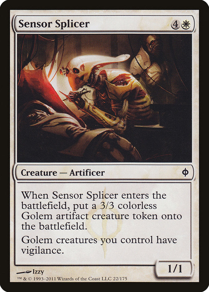 Sensor Splicer [New Phyrexia] | Chromatic Games